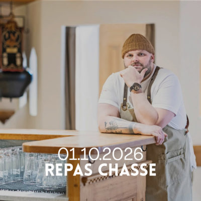 Repas chasse au Domaine avec le Chef Michaël Buri