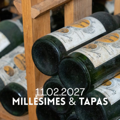 Soirée vieux millésimes avec les tapas